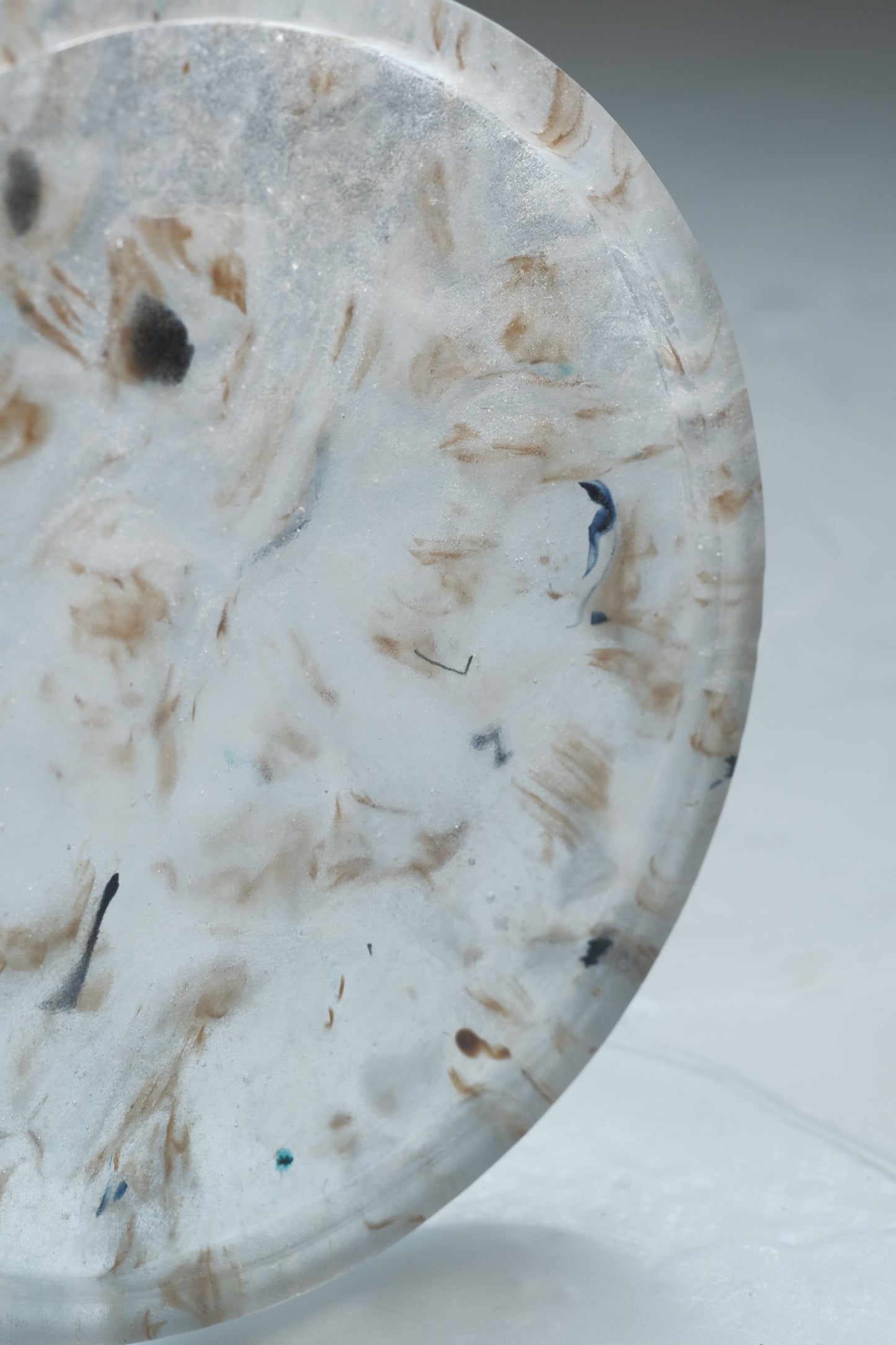 佐藤幸惠 鑄造玻璃丸皿