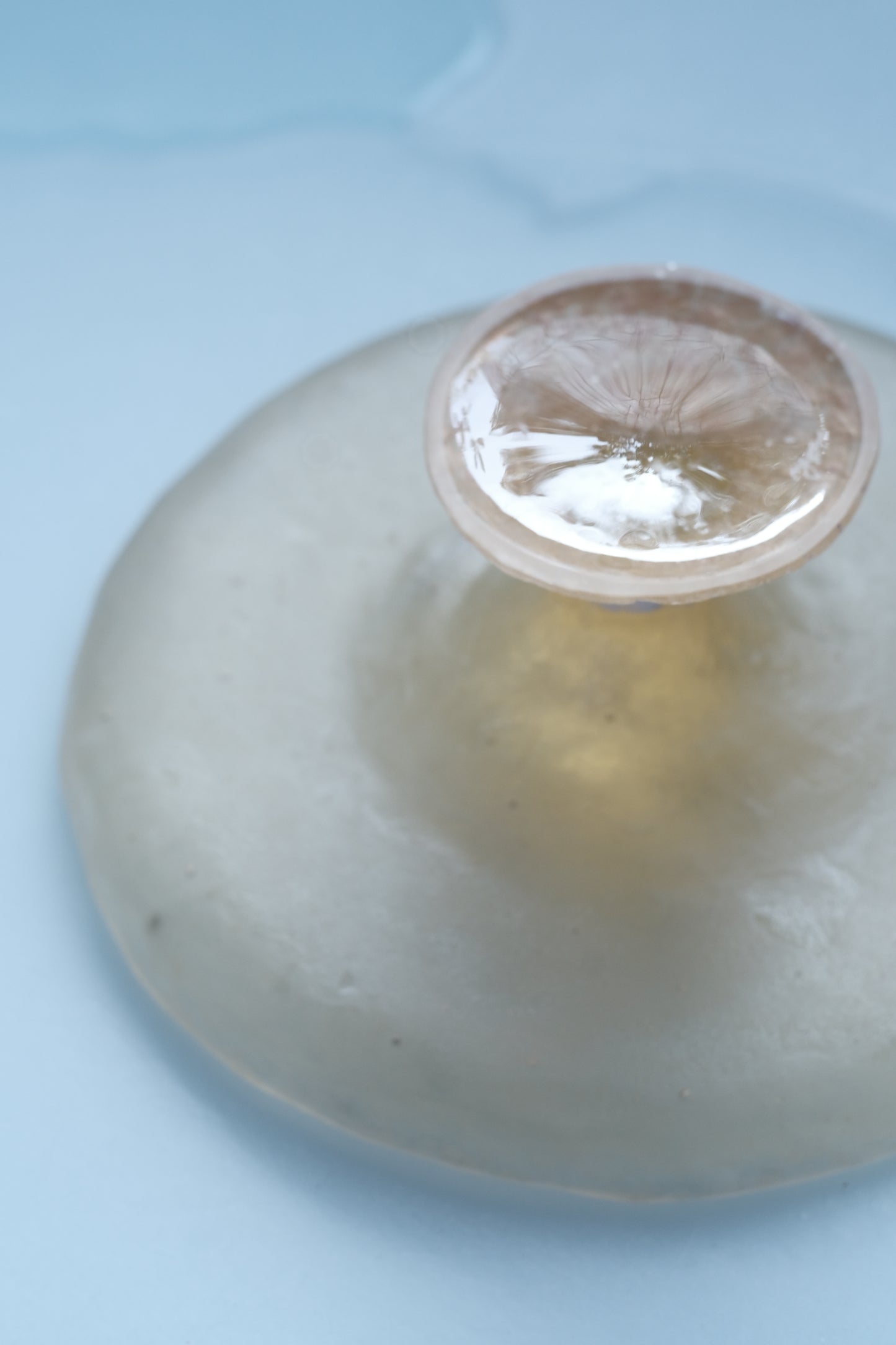 佐藤幸惠 鑄造玻璃高腳皿