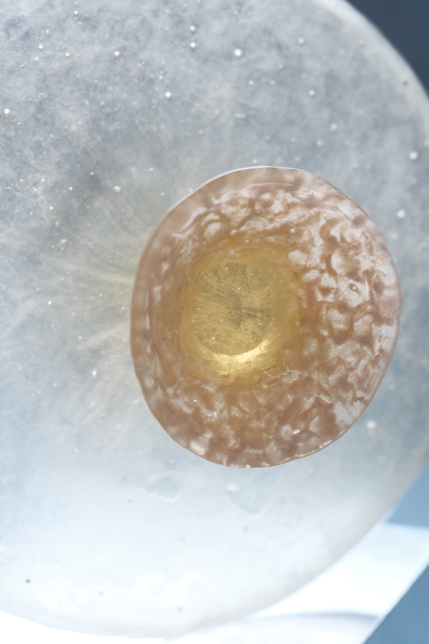 佐藤幸惠 鑄造玻璃高腳皿