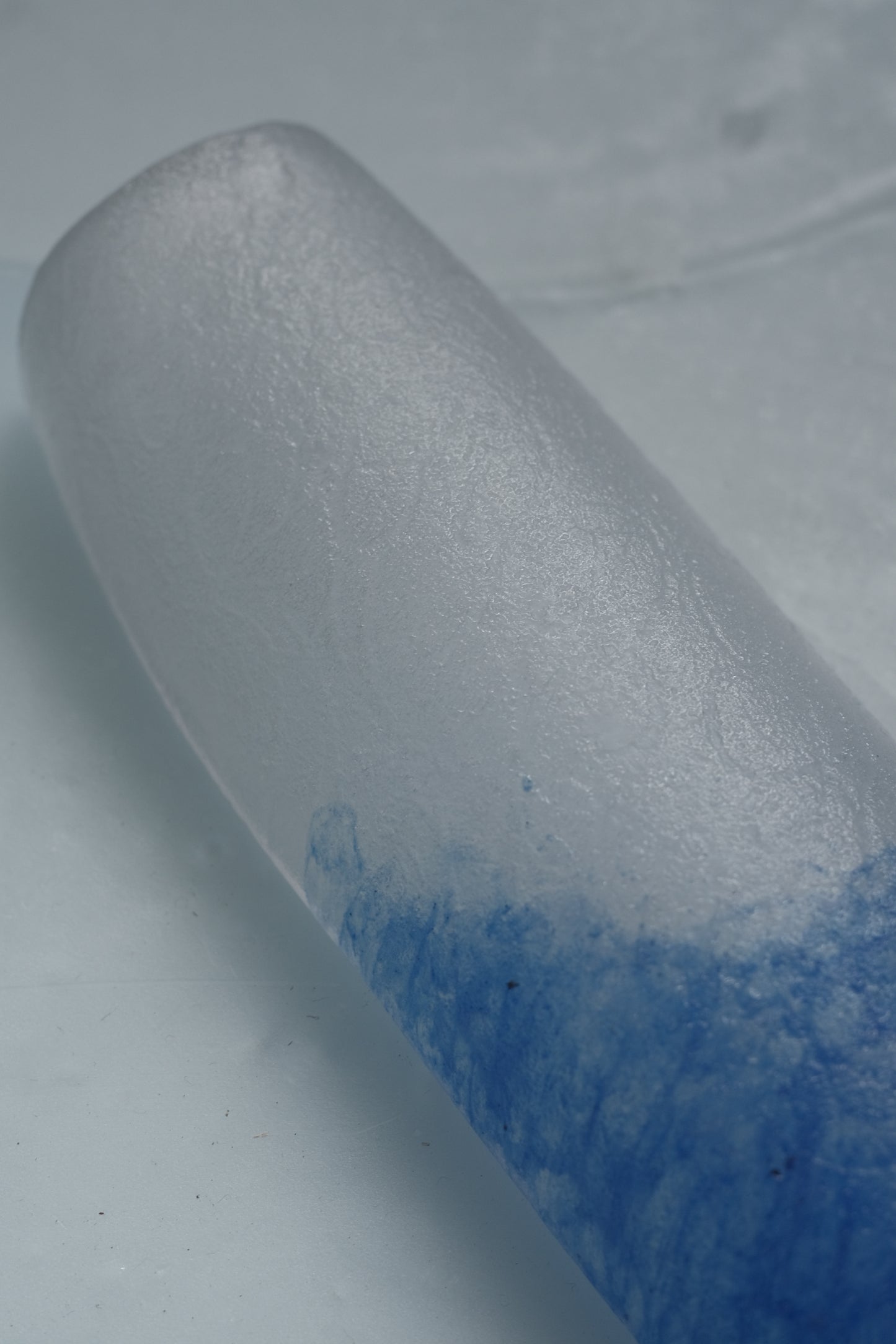 佐藤幸惠 鑄造玻璃茶則-海藍