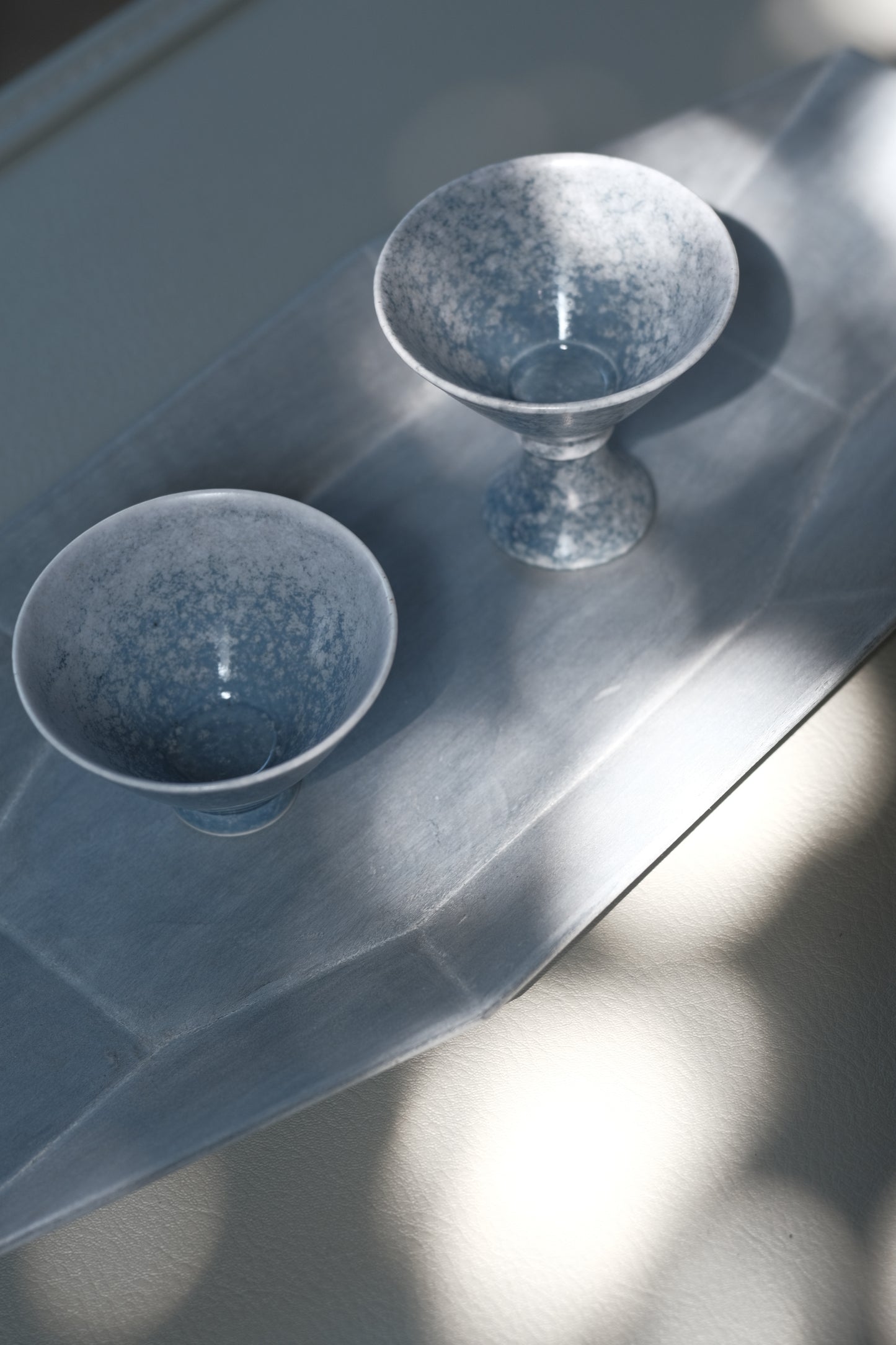 月亭- 韓國柴燒藍釉陶瓷蓋碗組 02
