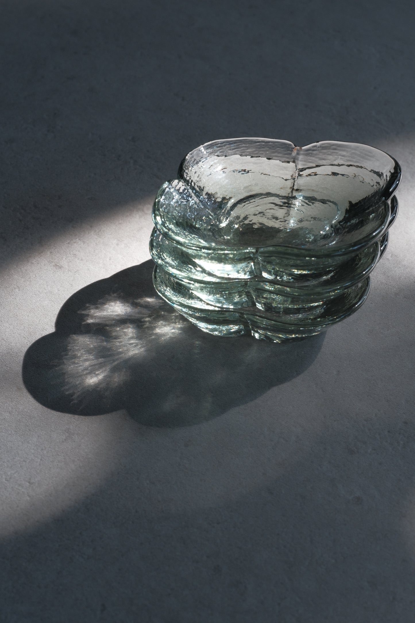 小林裕之・希-雲豆皿・青綠