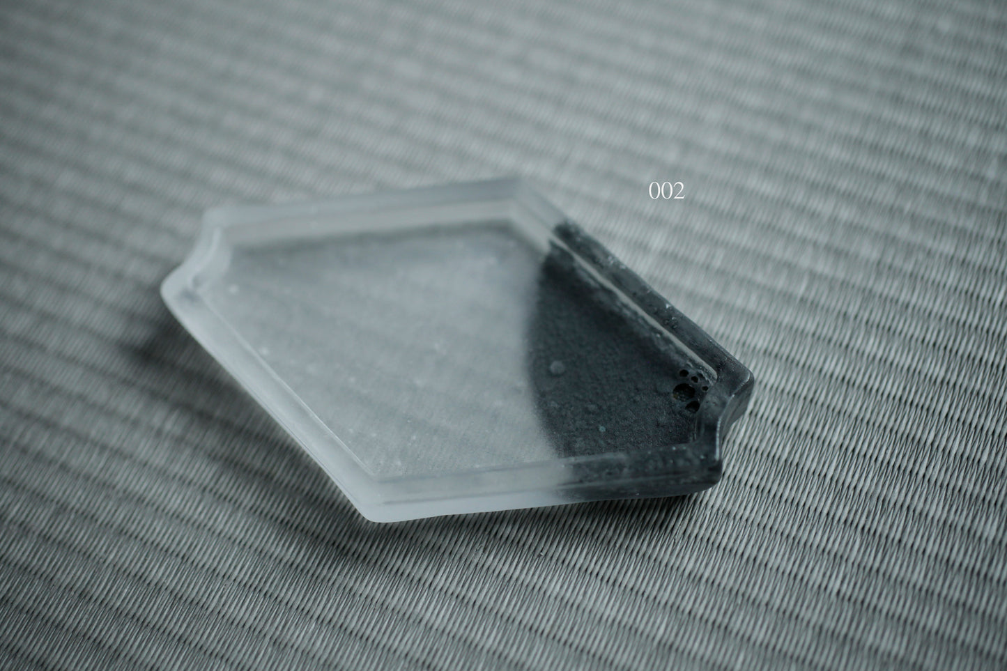 佐藤幸惠 鑄造玻璃菓子皿-菱形