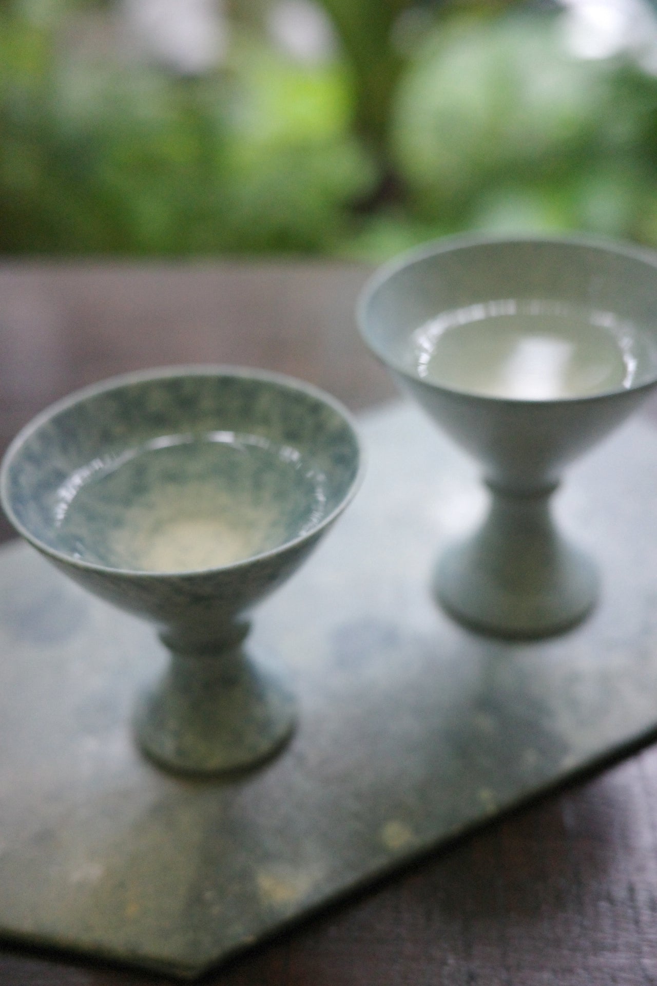 月亭- 韓國柴燒藍釉陶瓷蓋碗組 02