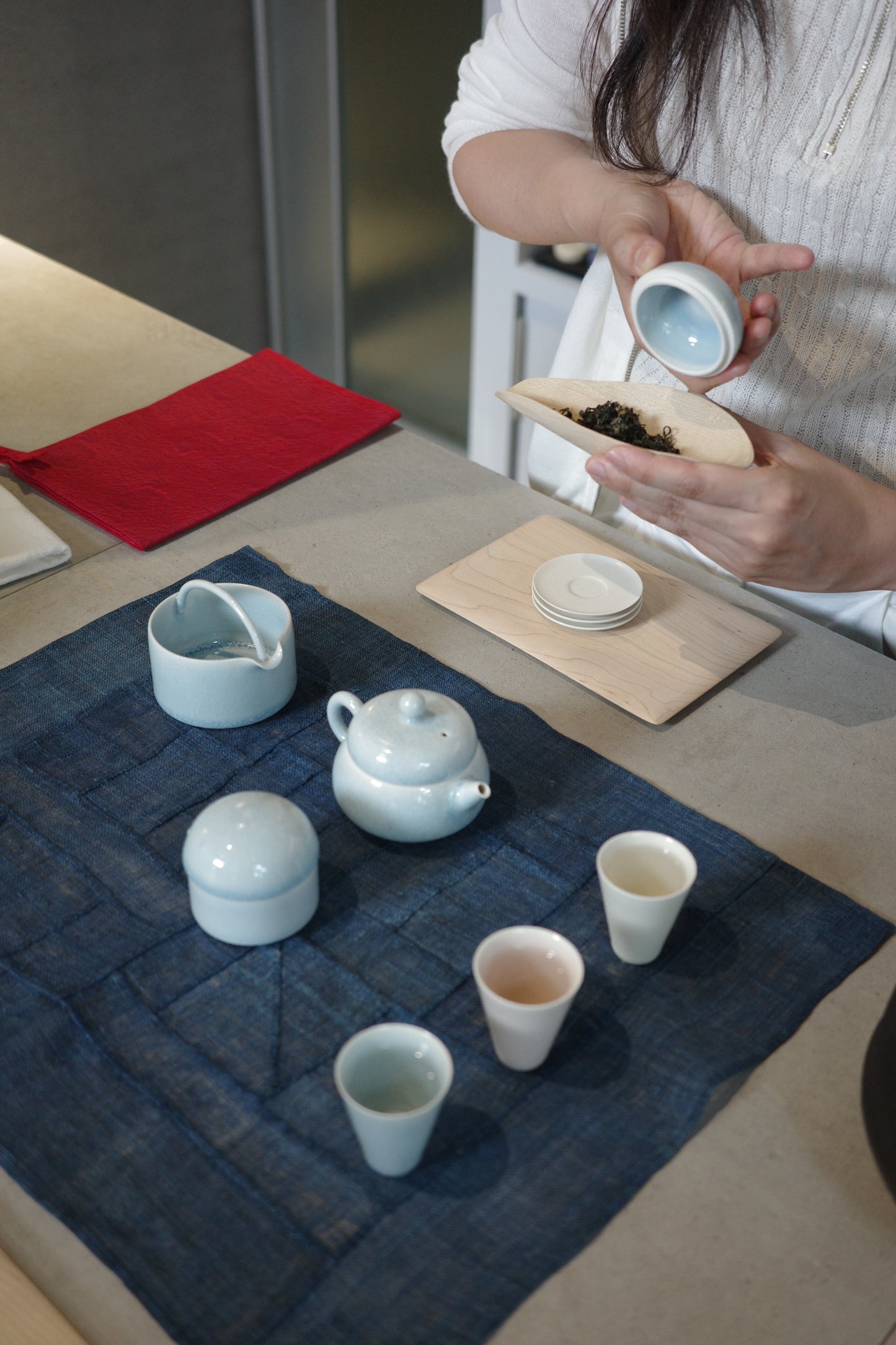韓國茶鄉 河東野放黃茶 茶禮包