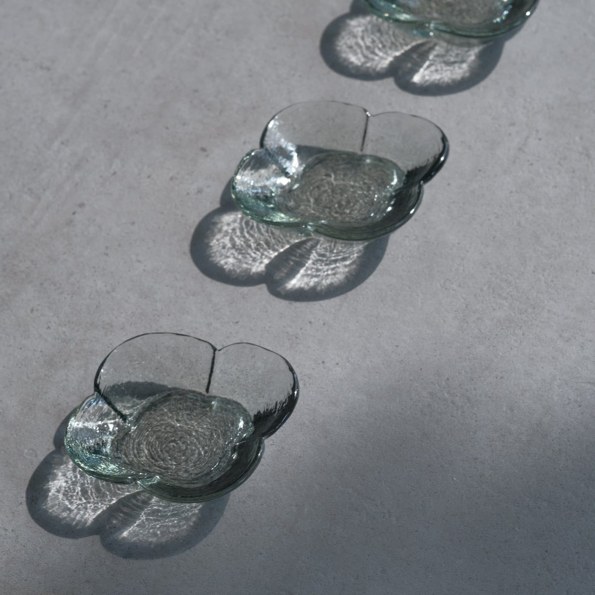 小林裕之・希-雲豆皿・青綠