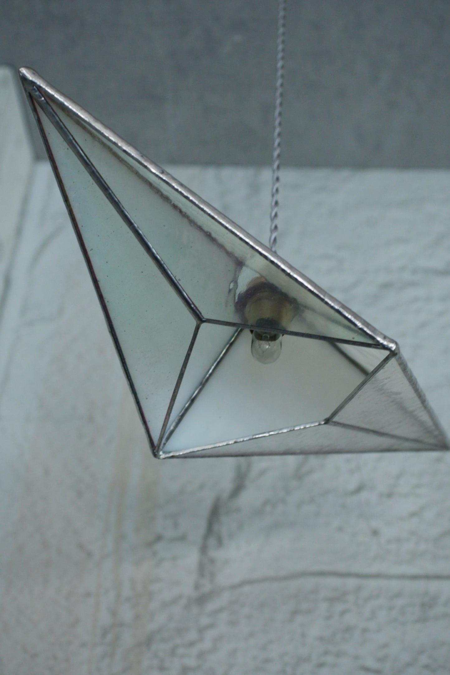 真真鑲嵌玻璃研究所 幾何角型吊燈